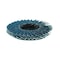 Weiler 2" BobCat Mini Abrasive Flap Disc, Flat (TY27), Type R Mount, 40Z 50957 - alternate 1